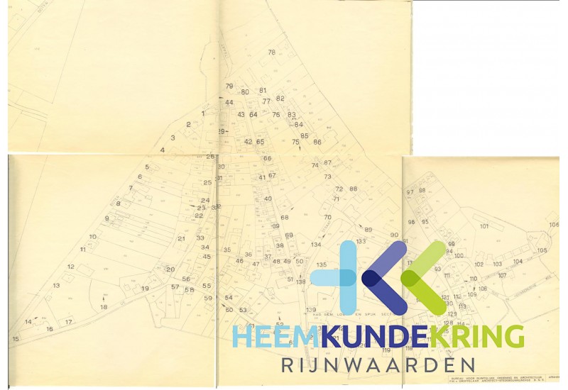kaart 1949-50 oud Lobith